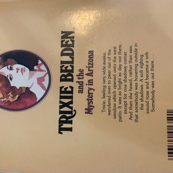 Vintage The Mystery in Arizona Trixie Belden Western Pulp Paperback - Picture 4 of 7
